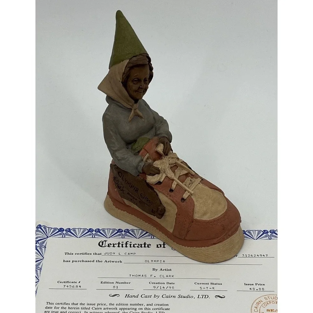 Tom Clark Olympia Gnome Woman in Shoe Sneaker Edition 1 with COA 1990
